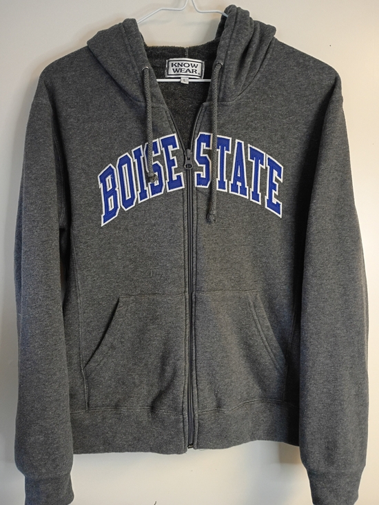Other - Know wear Boise State Full-Zip Hooded Jacket - Gray